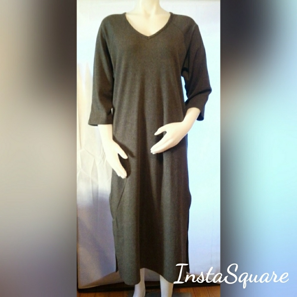 Classic Entier 100% Cotton Maxi Dress